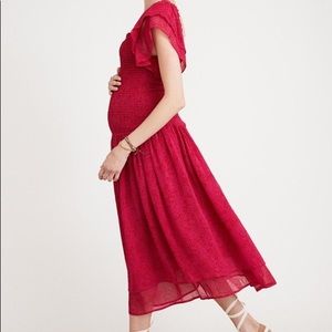 HATCH Cosette Dress, beautiful maternity dress with smocking bodice